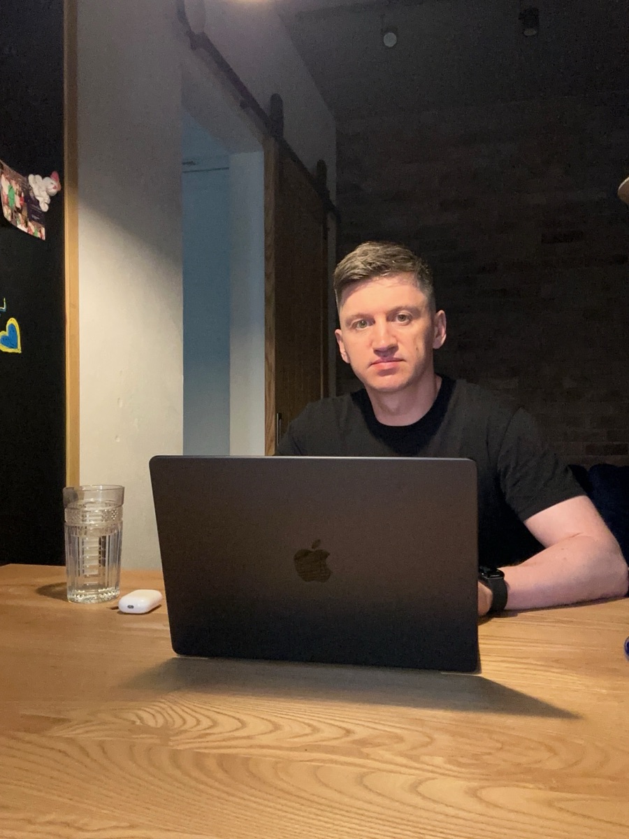 Vadym Lobariev, Claude Certified Architect and founder of MagneticApps, in Kyiv, Ukraine
